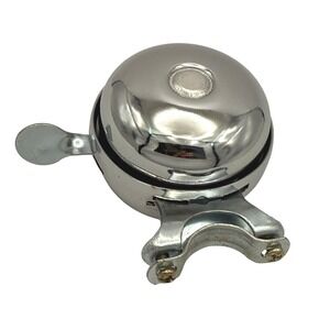 Benson Chrome Bicycle Bell Double Classic Bike Handlebar Bell Loud Ring
